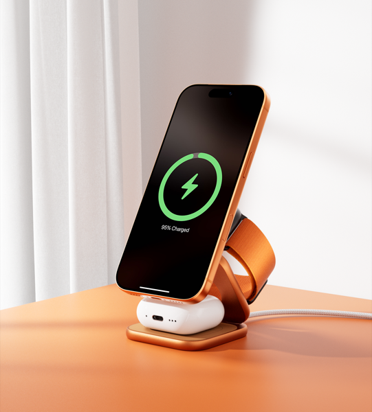 Kuxiu X40 Turbo stand in cosmic orange