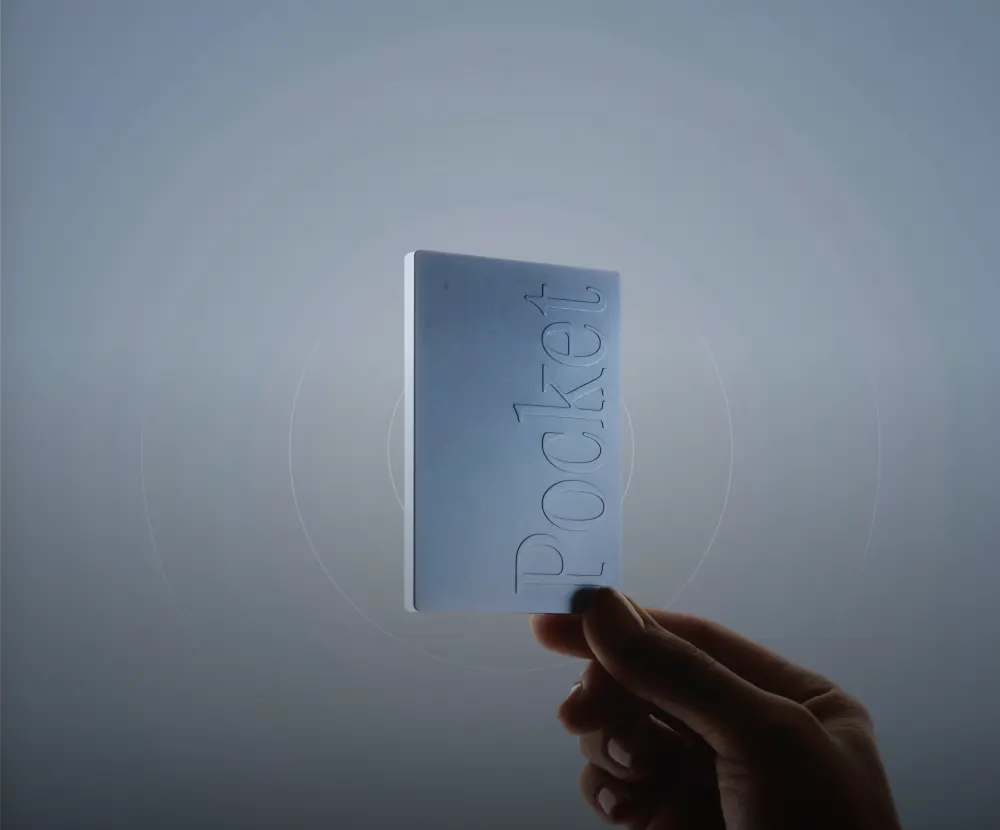 Pocket AI note-taking device